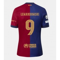 Barcelona Robert Lewandowski #9 Domáci futbalový dres 2024-25 Krátky Rukáv